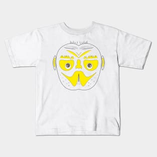 Mister Applehead - Funny character face Kids T-Shirt